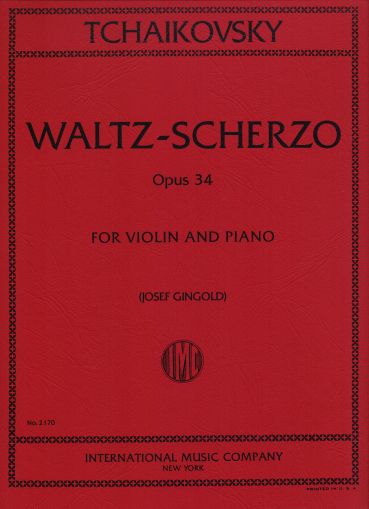 Tchaikovsky - Valse-Scherzo op.34  for violin and piano 