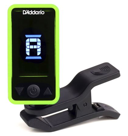D'Addario клипс тунер PW-CT-17GN зелен