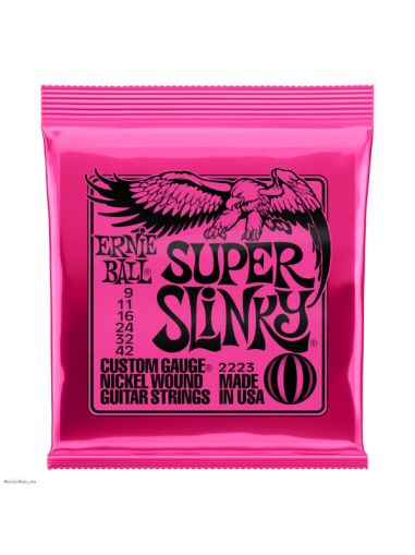 ERNIE BALL 2223 SUPER SLINKY 9-42 Electric Guitar Strings