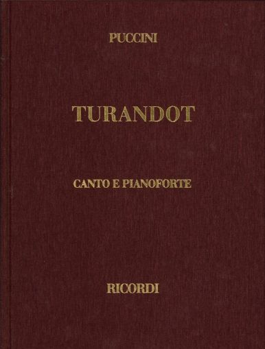 Puccini - Turandot vocal score