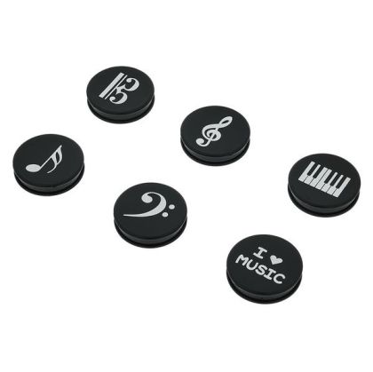 Music Notes Magnets 6er Pack