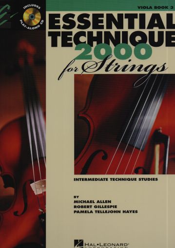 Essential Technique for viola book 3 + CD