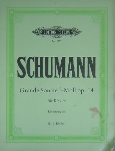 Schumann Grande Sonate f moll op.14
