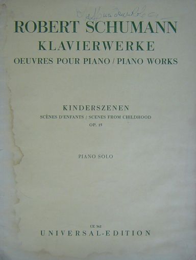 Schumann Kinderszenen op.15