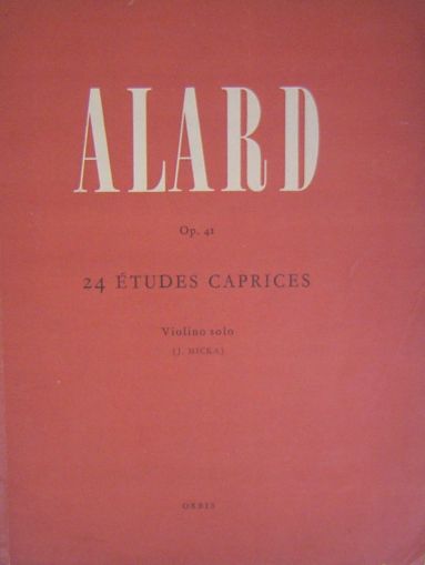 Alard 24 Етюди капризи оп.41