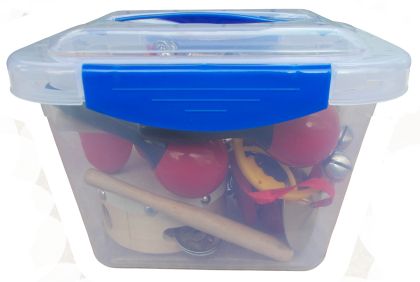 Кутия с 13 броя детски ударни инструменти LT10