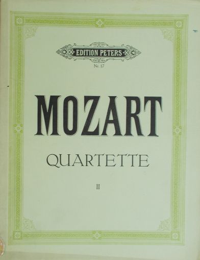 Mozart - Quartets 2 for 2 violins,viola and chello