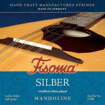 Fisoma Silber strings for Mandoline