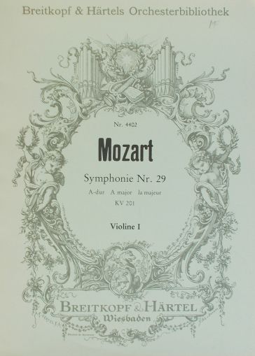 Моцарт - Симфония №29 ла мажор KV 201