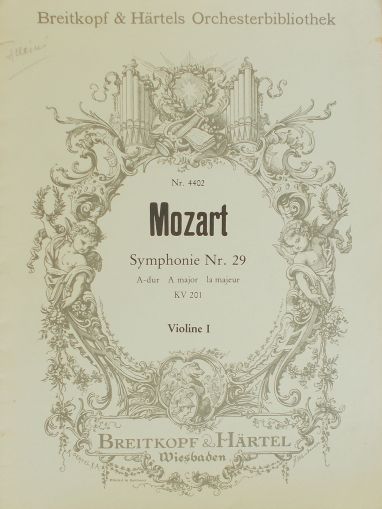 Mozart-Symphonie №29 A-dur KV 201