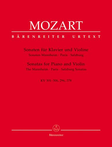 Mozart - Sonatas for piano and violin   KV  301,306,296,378
