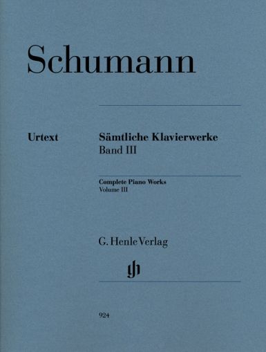 Schumann - Complete Piano Works Band III