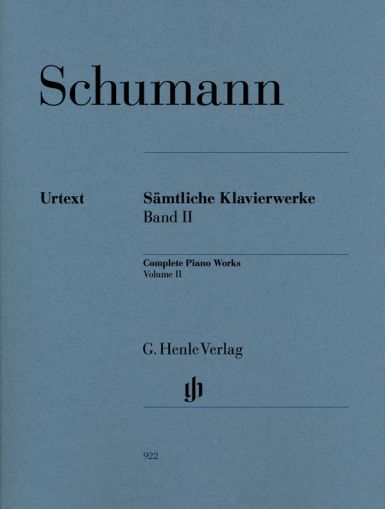 Schumann - Complete Piano Works Band II