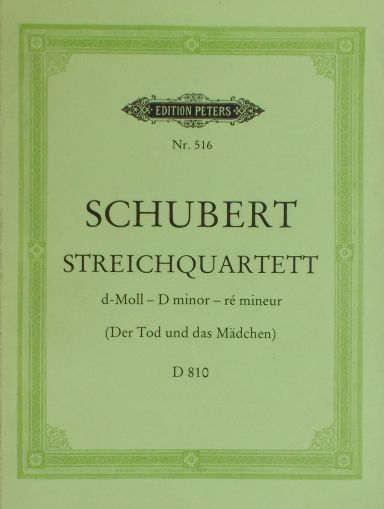Schubert - String quartet d-moll   D 810