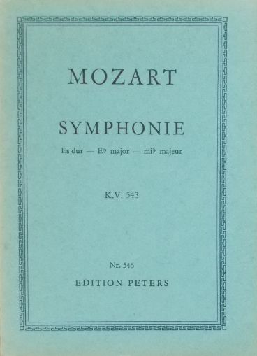 Mozart -Simfonie Es-dur KV 543