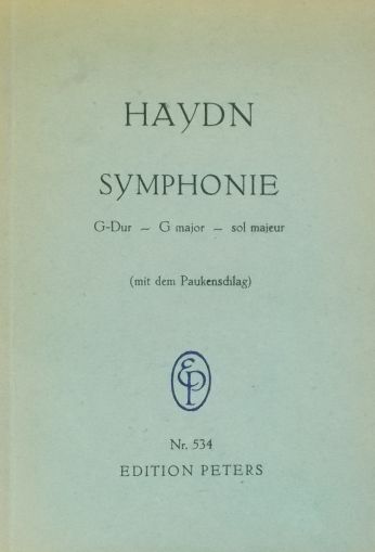 Хайдн - Симфония №94 („Сюрприз“ или „С тимпанен удар“) сол мажор