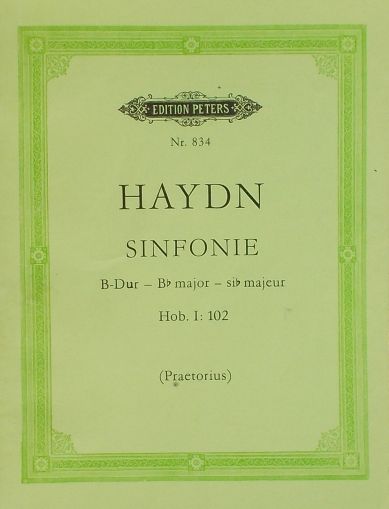 Haydn - Symphonie №102 (Praetorius) B-dur
