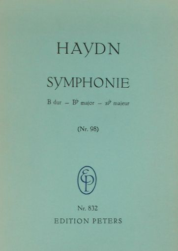 Haydn - Symphonie №98 B-dur
