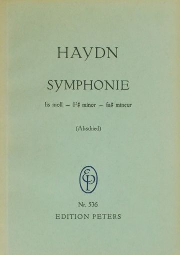 Haydn Symphonie №45 (Abdchied) fis-moll