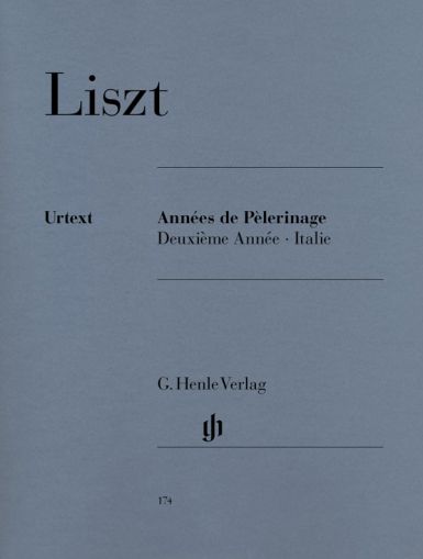Liszt - Années de Pèlerinage,Deuxième Année - Italie