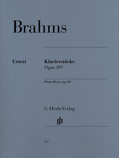 Brahms - Piano pieces  op.119