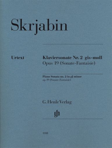 Skrjabin - Piano Sonata(Fantasie) Nr.2 gis-moll op.19