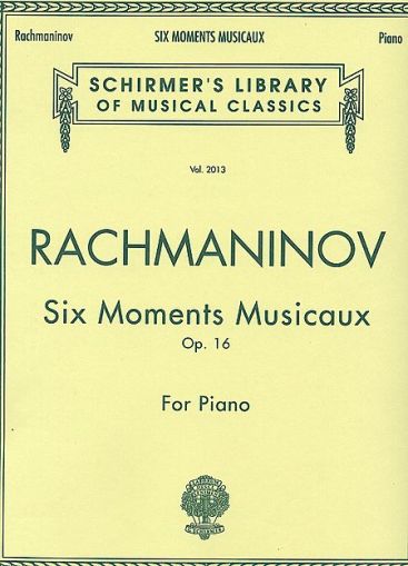 Rachnaninoff -   Six Moments Musicaux op.16