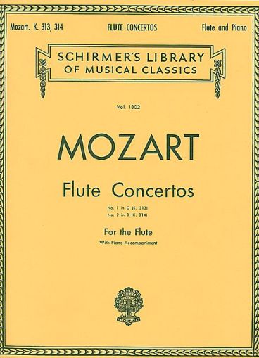 Mozart - Flute Concertos (№1 in G k.313;№2 in D k.314)