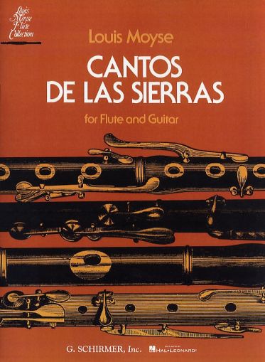 Louis Moyse - Cantos de las sierras for flute and guitar