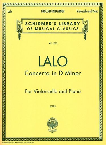 Lalo - Concerto in D minor for violoncello and piano