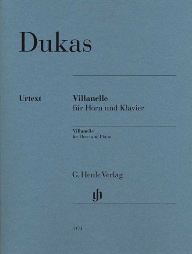 Dukas Villanelle fo Horn and Piano