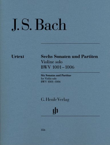 Бах - Шест Сонати и Партити за соло цигулка BWV1001-1006