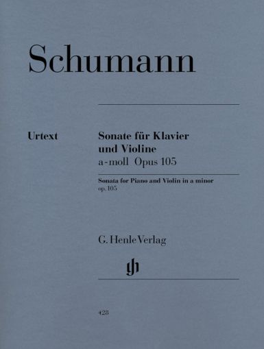 Schumann Sonate Nr.1 fur Kalvier und Violine op.105 a moll