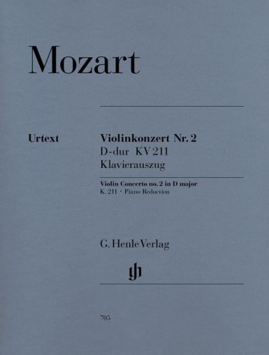 Mozart Violinkonzert Nr.2 D dur KV 211