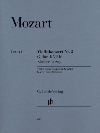 Mozart Violinkonzert Nr.3 G dur KV 216