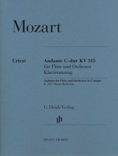 Моцарт - Анданте в до мажор KV 315 за флейта и пиано