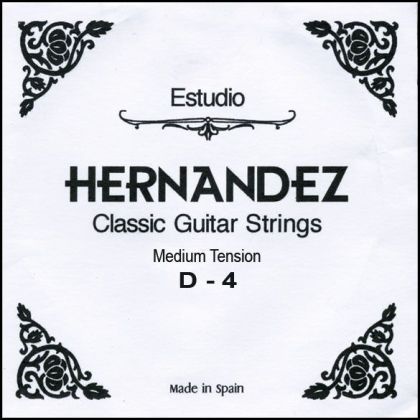 Hernandez Classic guitar string D-4 Medium Tension