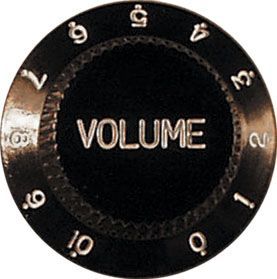 Catfish капачка за потенциометър Volume - черна 685156