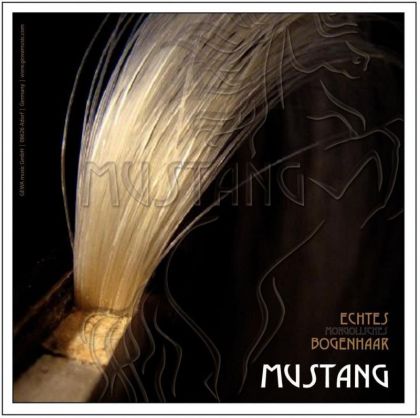 Mustang косми за лък за чело