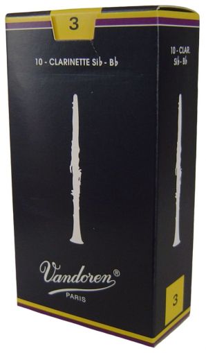 Vandoren платъци за В кларинет размер 3 - кутия
