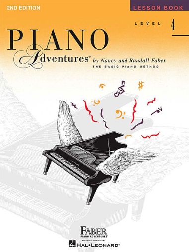Piano Adventures Level 4 -Lesson book