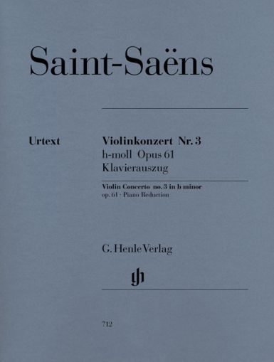 Сен-Санс Концерт №3 оп.61 си минор  за цигулка и пиано