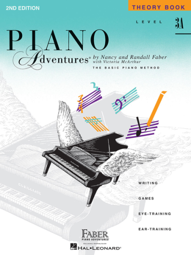 Piano Adventures Level 3A-Theory book