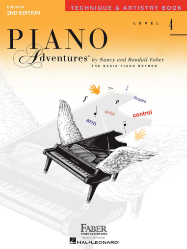 Piano Adventures Level 4 - Technique & Artistry Book