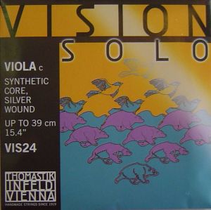 Vision Solo Synthetic core Silver Wound единична струна за виола - C