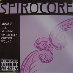 Thomastik Spirocore spiral core chrome wound единична струна за виола - А