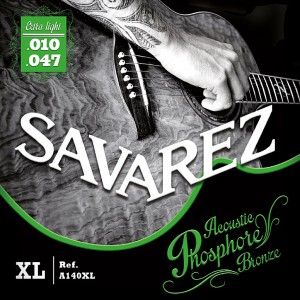 Savarez A140XL 10-47 for acoustic guitar phosphore bronze
