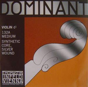 Thomastik Dominant струна за цигулка D Silver/Synthetic