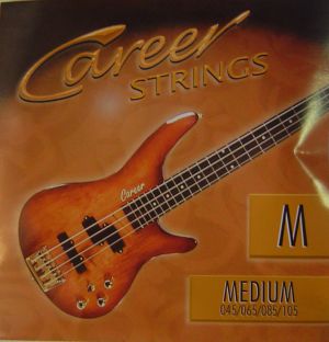 Career струни за 4-струнна бас китара Nickel Plated - размер: 045-105