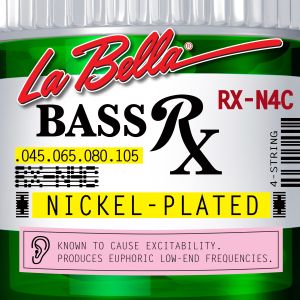 La Bella RX-N4C  струни за 4 стр.бас китара nickel plated 045/105